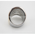 Trendy Stripe Ring Design Bague de mariage en or plaqué